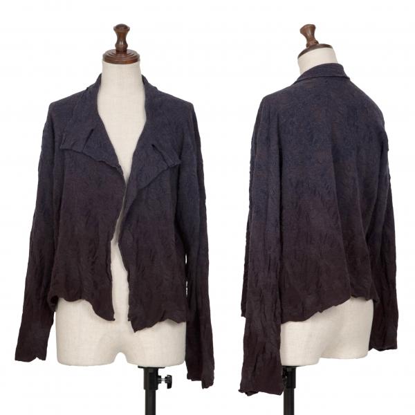 ヨーガンレール（JURGEN LEHL） グラデーションカラー織りボタンレス