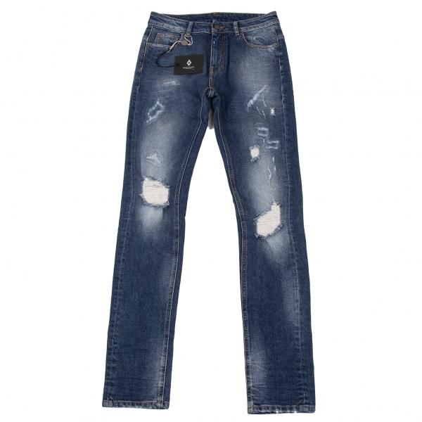 18-19シーズン　マルセロ 新品！マルセロバーロンMarcelo Burlon クラッシュスキニーデニム