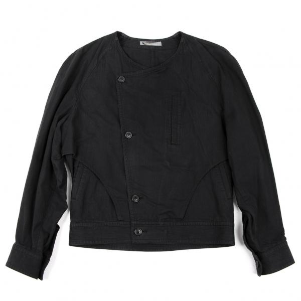 ISSEY MIYAKE MEN ノーカラー ジャケット ISSEY MIYAKE MEN 97年 激レアデザイン ノーカラージャケット