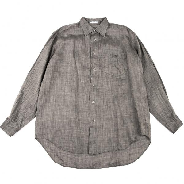 ISSEY MIYAKE イッセイミヤケメンISSEY MEN リネン長袖シャツ ISSEY MIYAKE イッセイミヤケメンISSEY MEN リネン長袖シャツ