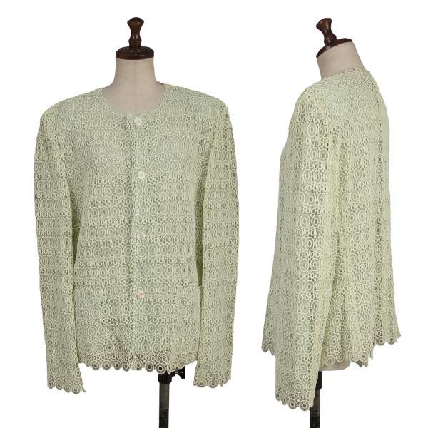 COMME des GARCONS（コムデギャルソン） レースレイヤードノーカラー