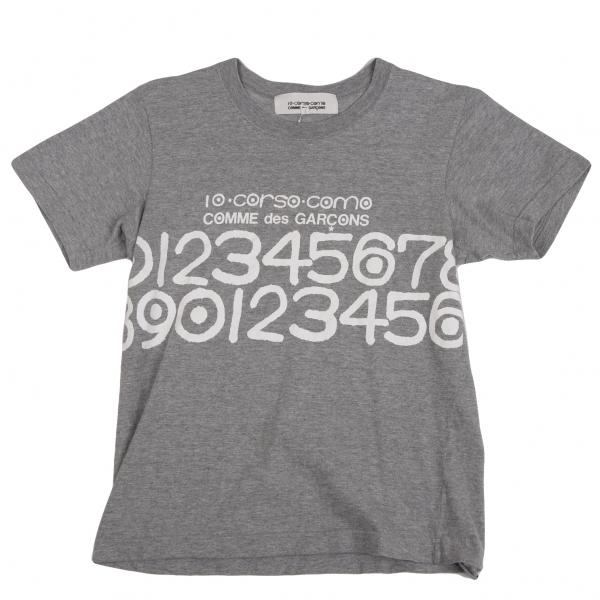 コムデギャルソン×コルソコモCOMME des GARCONS ロゴプリントTシャツ 