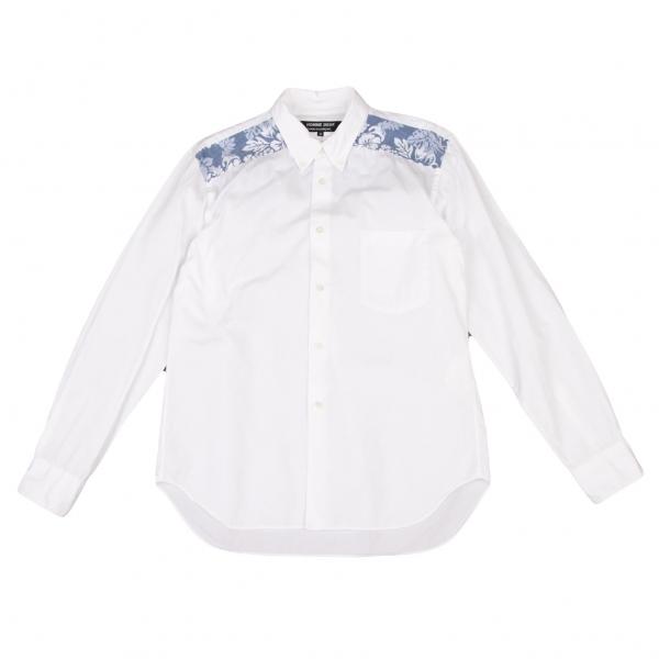 COMME des GARCONS HOMME DEUX 襟切り替えシャツ S コムデギャルソン オムドゥCOMME des GARCONS HOMME DEUX