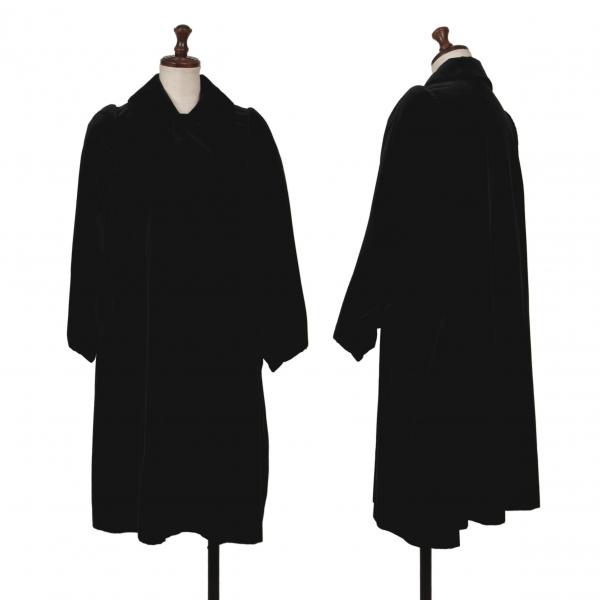 コムデギャルソン　ベロアワンピース COMME des GARCONS（コムデギャルソン） ベロア丸襟切替ロング