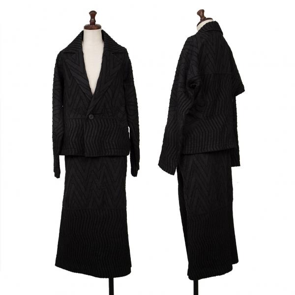 IS ISSEY MIYAKE 80s セットアップ スーツ ツイード ウール ISSEY MIYAKE（スーツ）のフリマアイテム一覧
