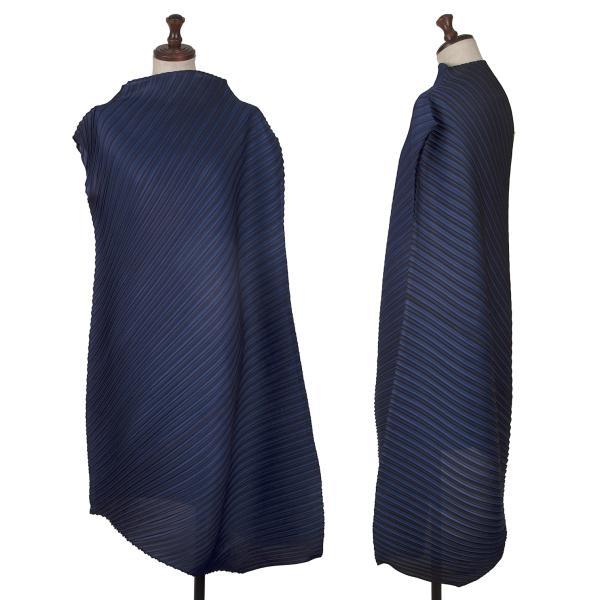 PLEATS PLEASE プリーツプリーズPLEATS バイアスプリーツノースリーブ 