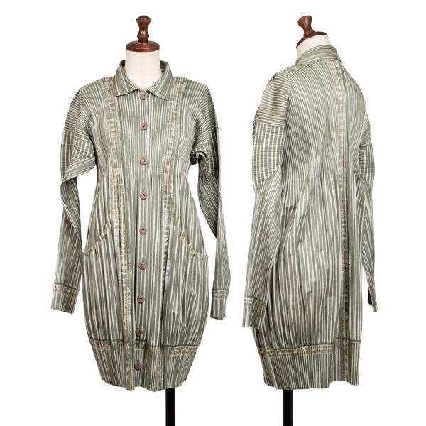 PLEATS PLEASE プリーツプリーズPLEATS ステッチプリント消しプリーツ  