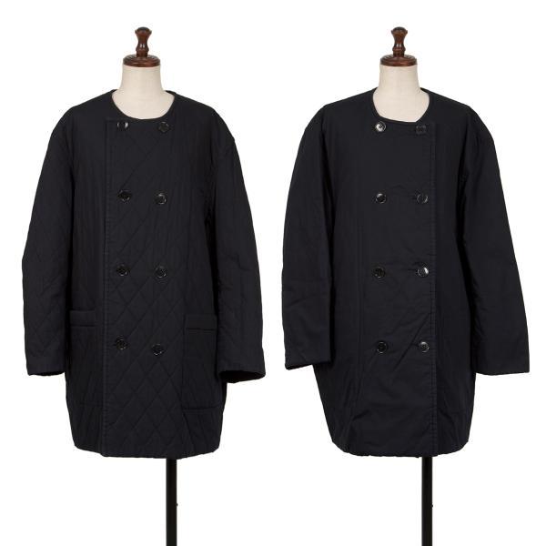 短丈リバーシブルナイロンブルゾン ジャケットrobe de chambre