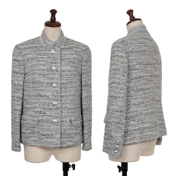 アクアスキュータム ツイード コート ツィード ウール ジャケット 英国製 AQUA SCUTUM - 古着 アクアスキュータム Aquascutum チェック柄