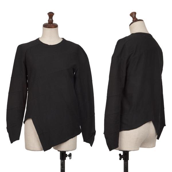 美品CHOMME des GARÇONS ブラック長袖カットソー 希少美品】tricot Comme des Garçons 可変長袖カットソー - メルカリ