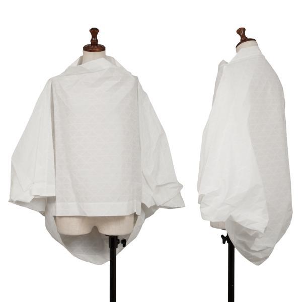 ISSEY MIYAKE イッセイミヤケISSEY 三角形柄変形ドルマン ISSEY MIYAKE イッセイミヤケISSEY 三角形柄変形ドルマン