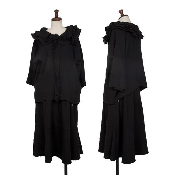 トリココムデギャルソンtricot COMME des GARCONS フリルカラー 