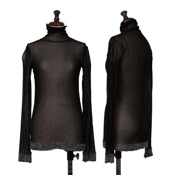 JeanPaul GAULTIER ゴルチエ パワーネット ハイネックカットソー JeanPaul GAULTIER ゴルチエ パワーネット ハイネックカットソー