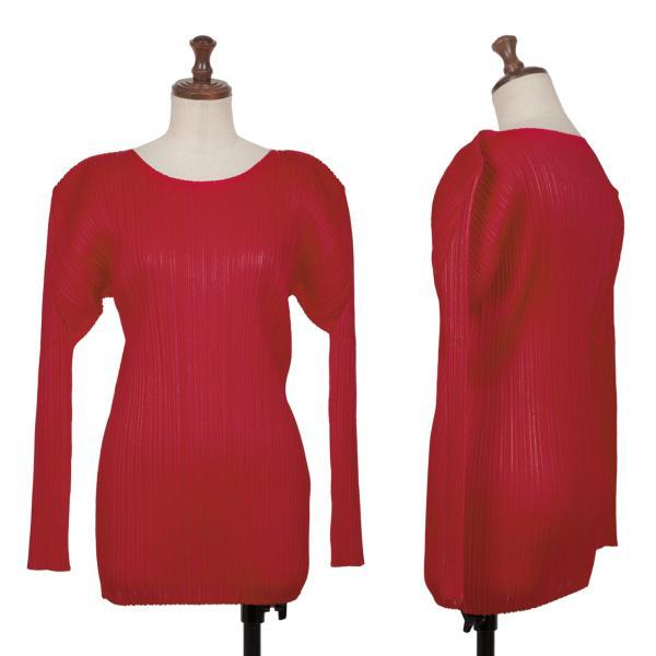 PLEATS PLEASE プリーツプリーズPLEATS プリーツ長袖カットソー PLEATS PLEASE プリーツプリーズPLEATS プリーツ長袖カットソー