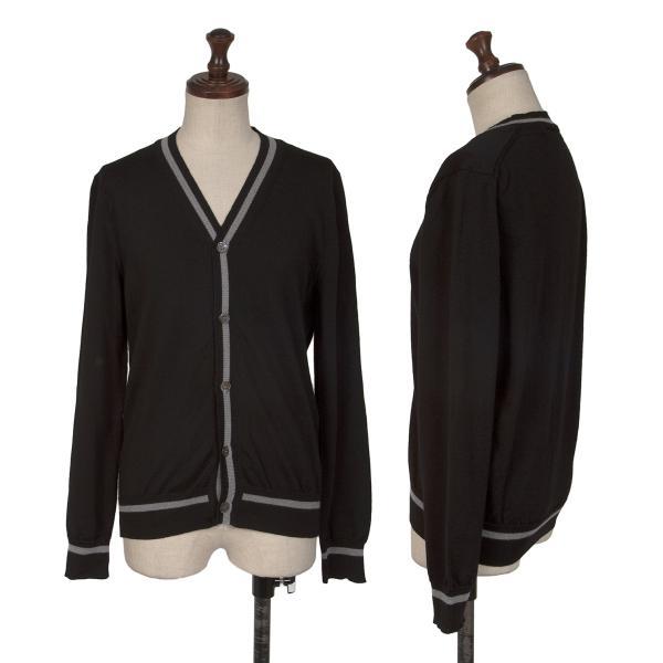 コムデギャルソン　上質 ウール　カーディガン COMME des GARCONS コムコム コムデギャルソンCOMME ウールニット