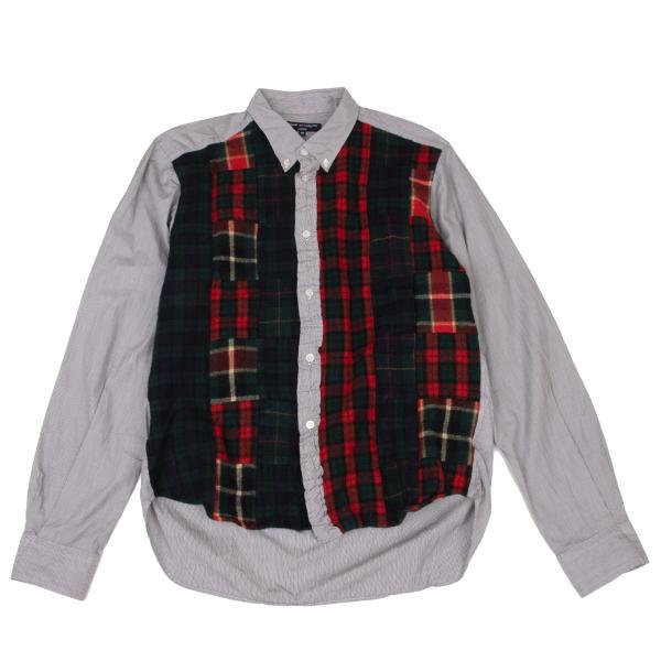 COMME des GARCONS HOMME コムデギャルソン オム フロント縮絨チェック