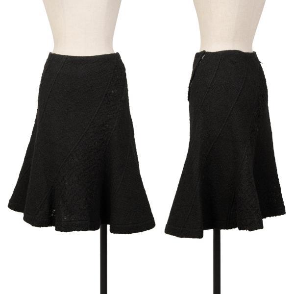 トリココムデギャルソン ミニスカート 無地 シンプル