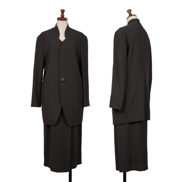 ヨーガンレール（JURGEN LEHL） ウールデザイン織りセットアップ