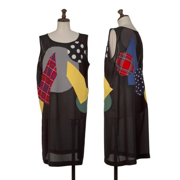 14aw ジュンヤワタナベ コムデギャルソン パッチワーク ポンチョ コート 14aw ジュンヤワタナベ コムデギャルソン パッチワーク ポンチョ