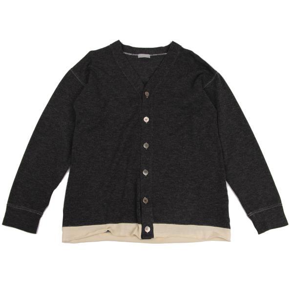 COMME des GARCONS HOMME コムデギャルソン オム アクリルウール裾