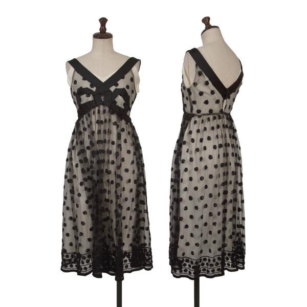 KEITA MARUYAMA ケイタマルヤマKEITA ドット刺繍テープ貼り付け  