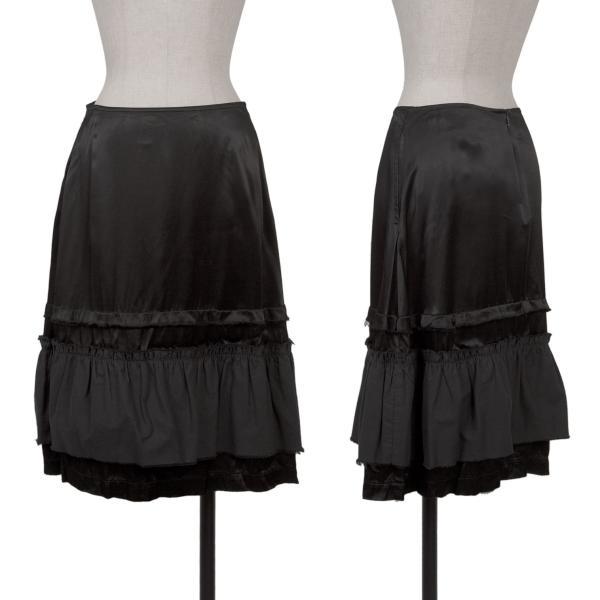 COMME des GARCONS 切替えスカート tricot COMME des GARCONS トリココムデギャルソンtricot 製品染め