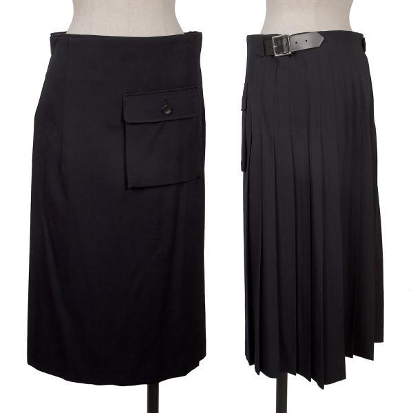 COMME des GARCONS　ラップスカート COMME des GARCONS コムコム コムデギャルソンCOMME ウールギャバ