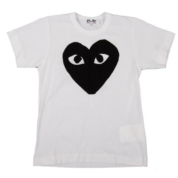 コムデギャルソンハートプリント Tシャツ M PLAY COMME des GARCONS プレイ コムデギャルソンPLAY ハートプリントT