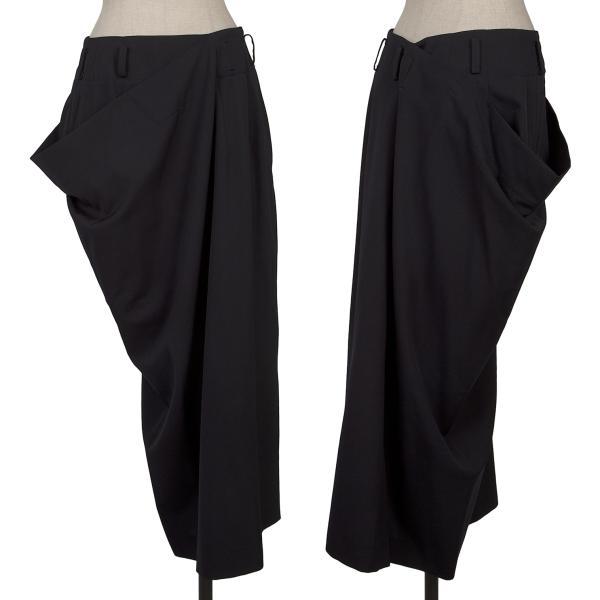 ALFASPIN（アルファスピン） ウールギャバサイドドレープデザイン  