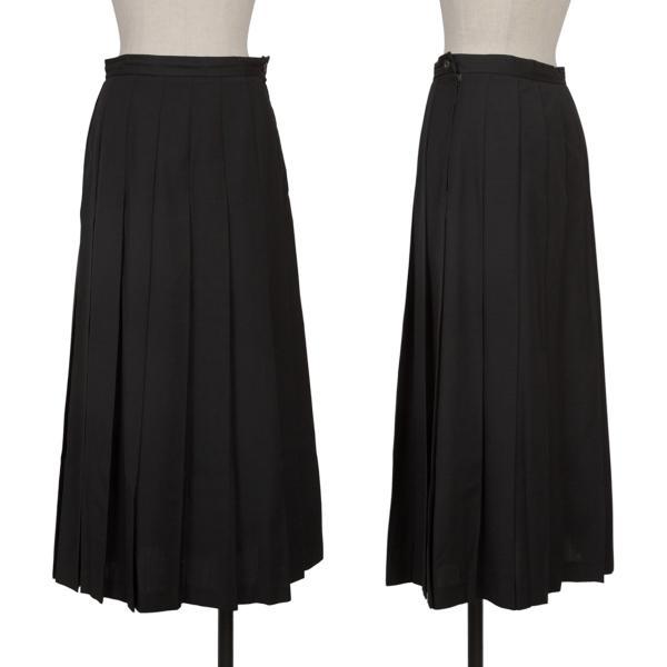 コムデギャルソンコムデギャルソン プリーツウールロングスカート COMME des GARCONS（コムデギャルソン） ウールプリーツロングスカート