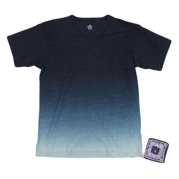 45R（フォーティファイブアール） 45rpm 45R 藍染グラデーションV