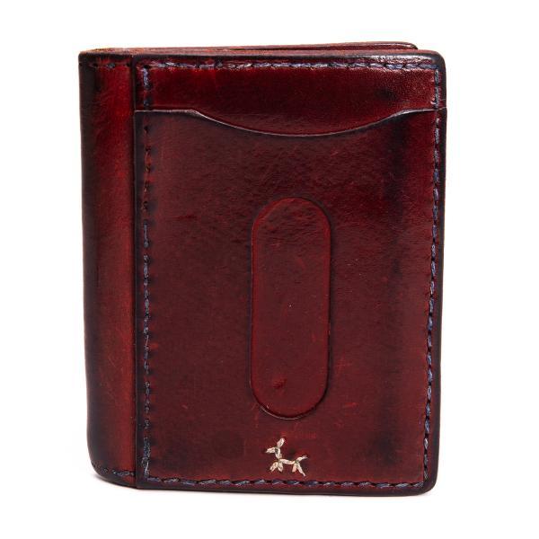 HENRY CUIR（アンリークイール） レザーパスケース ボルドー