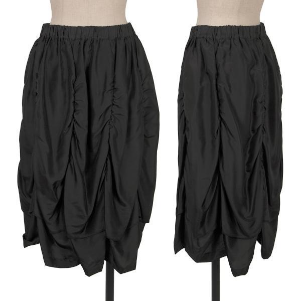 COMME des GARCONS コムコム コムデギャルソンCOMME シルクギャザー