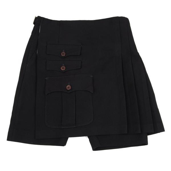 コムデギャルソン　10AW　スカートパンツ　コブ　ポリ縮　サルエル　ブラック ブラック コムデギャルソン サルエルパンツ S imgrc0105486439.jpg