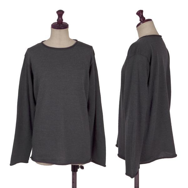 ヨーガンレール（JURGEN LEHL） アルパカ混ニットソー 紺M