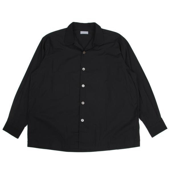 ▲コム デ ギャルソン オム HOMME 切替長袖シャツ ブラック系 メンズ COMME des GARCONS HOMME コムデギャルソンオムCOMME 異素材切替