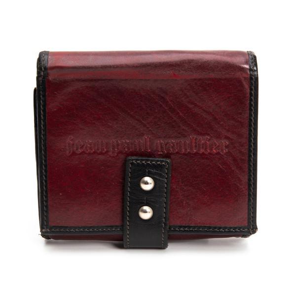 Jean paul gaultier レザーウォレット Jean Paul Gaultier ジャンポールゴルチエJean GAULTIER ロゴ型