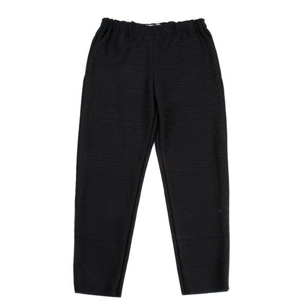【ISSEY MIYAKE】✴️日本製 ストレッチパンツ ISSEY MIYAKE 【定番】【日本製】黒ストレッチパンツ ジェンダー