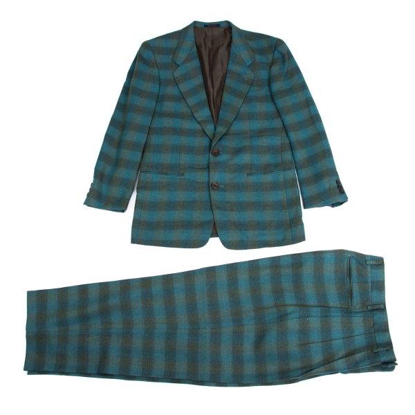 トキオクマガイ オムドゥニュイ ウールレーヨンチェックジャガード