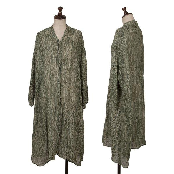 ヨーガンレール＊シルクコットン強撚インレイ＊羽織り＊ババグーリ