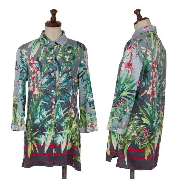 専用品 NARACAMICIE ナラカミーチェNARACAMICIE ボタニカルプリント七分袖