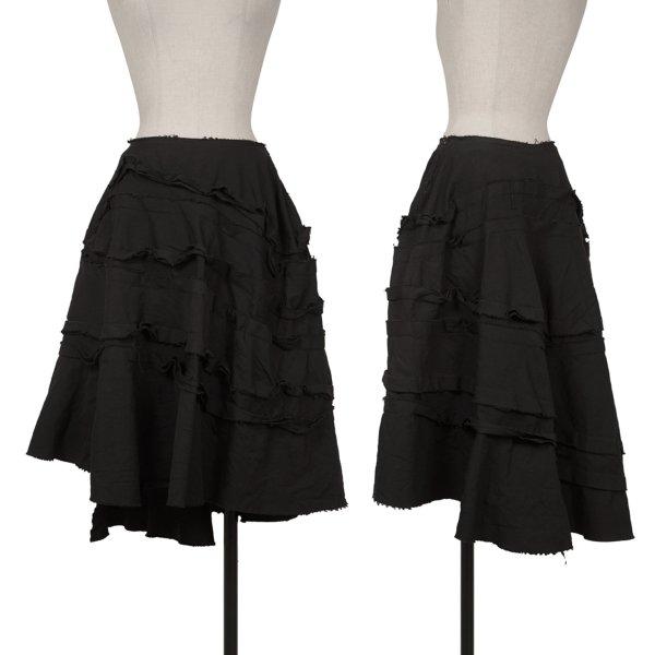 COMME des GARCONS（コムデギャルソン） 裁ち切りティアードスカート