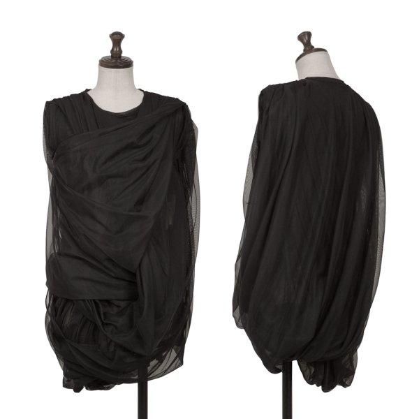 【美品】コムデギャルソンシャツ メッシュレイヤードシャツ JUNYA WATANABE COMME des GARCONS ジュンヤワタナベJUNYA メッシュ