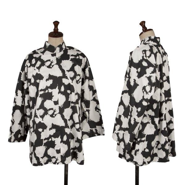 ★値下★超美品★COMME des GARCONS コムコム チャイナジャケット COMME des GARCONS コムコム コムデギャルソンCOMME 総柄プリント