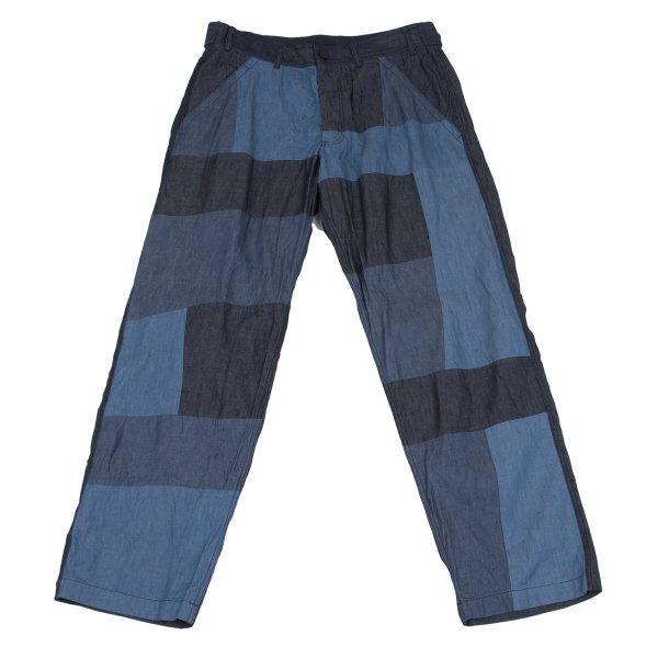 COMME des GARCONS SHIRT デニムパッチワークパンツ COMME des GARCONS HOMME コムデギャルソンシャツCOMME SHIRT パッチ