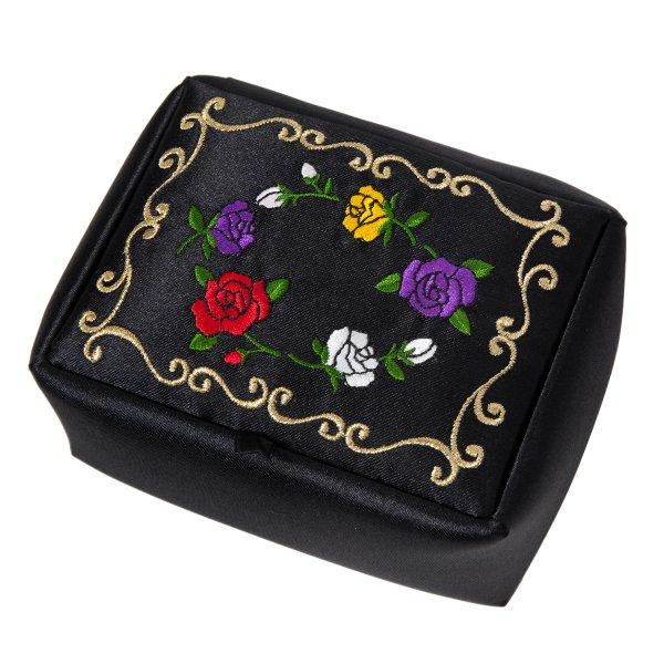 ANNA SUI（アナスイ） ローズ刺繍小物ケース 黒他 【レディース