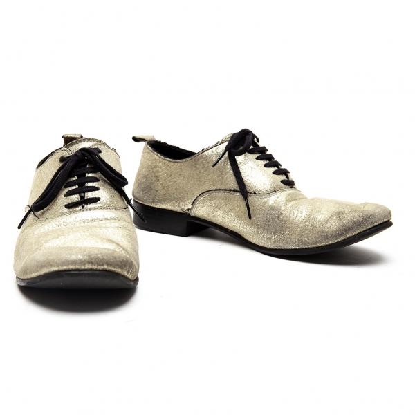 COMME des GARCONS コムデギャルソンCOMME メタリックレザー