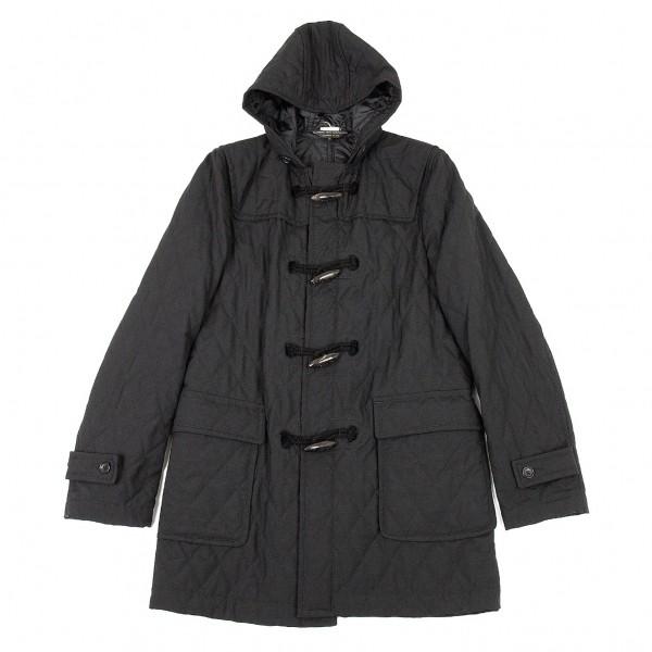 コムデギャルソン オムプリュスcomme Des Garcons Homme Plus ダイヤキルティングダッフルコート 黒l メンズ K プレイフル Yahoo ショッピング店 通販 Yahoo ショッピング