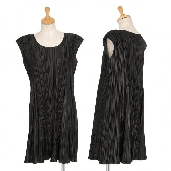 プリーツプリーズpleats Please シャイニープリーツノースリーブワンピース チャコール3 レディース K プレイフル Yahoo ショッピング店 通販 Yahoo ショッピング