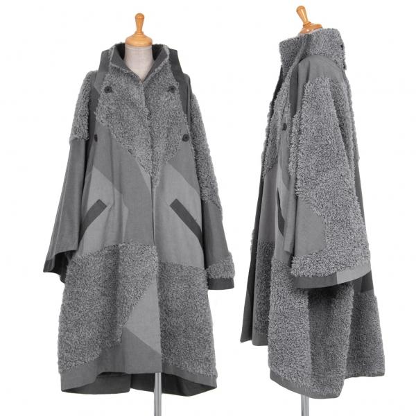 132 5. イッセイミヤケ 132 5. ISSEY MIYAKE ボア装飾着物 